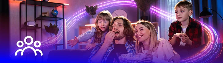 Family Broadband Bundle with 900Mbps full fibre